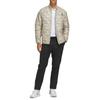 Adidas Down Jackets Men's Khaki Brown Stand Collar Moderate