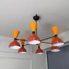 81.28 Cm Handcrafted Brass Sputnik Chandelier Mid Century Modern Light Fixture Home, Office Decor