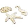 Starfish Sea Wood Sculptures Conch Wood Carving Marine Crafts   Bedroom
