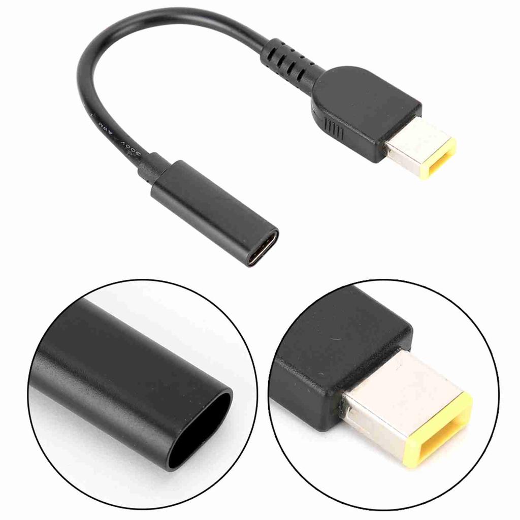 Вход USB Type-C Female для Thinkpad Квадратный интерфейс 11 мм x 4,5 мм Кабель-адаптер Male