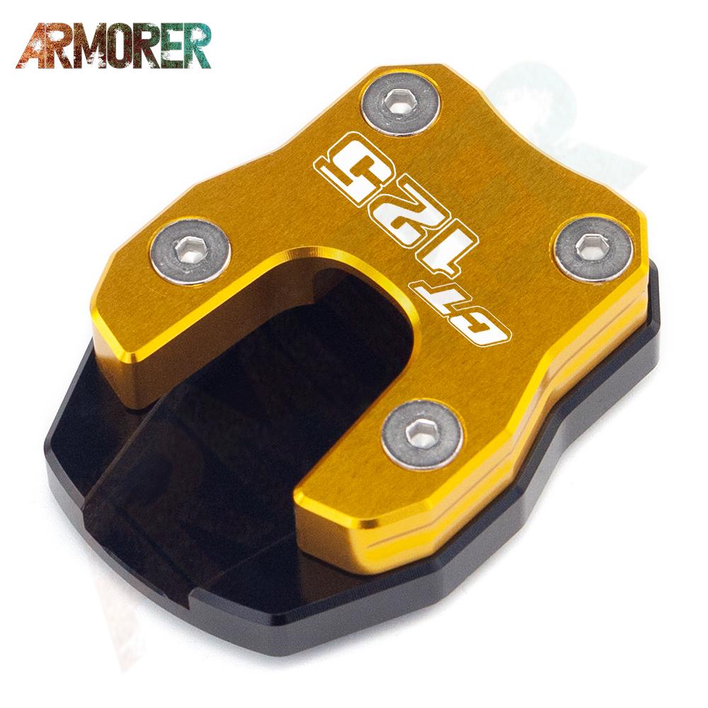 Подставка для ног, боковая подставка, удлинитель, опорная пластина, увеличивающая подставка, аксессуары для мотоциклов для HONDA CT125/Hunter Cub -