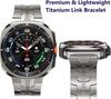 Магнитная застежка Ремешок для Samsung Galaxy Watch 7 Ultra 47 мм Ремешок из нержавеющей стали для Samsung Watch 7 Ultra 47 мм Металлический ремешок