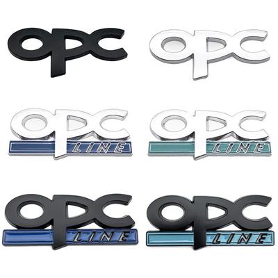 Эмблема OPC Line Значок на решетку радиатора Наклейки на заднюю часть Логотип Для Astra G H J K F Corsa D Zafira B Insignia Mokka Regal Аксессуары