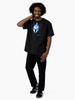 SilverHawks BlueGrass Type Design Oversized T-Shirt