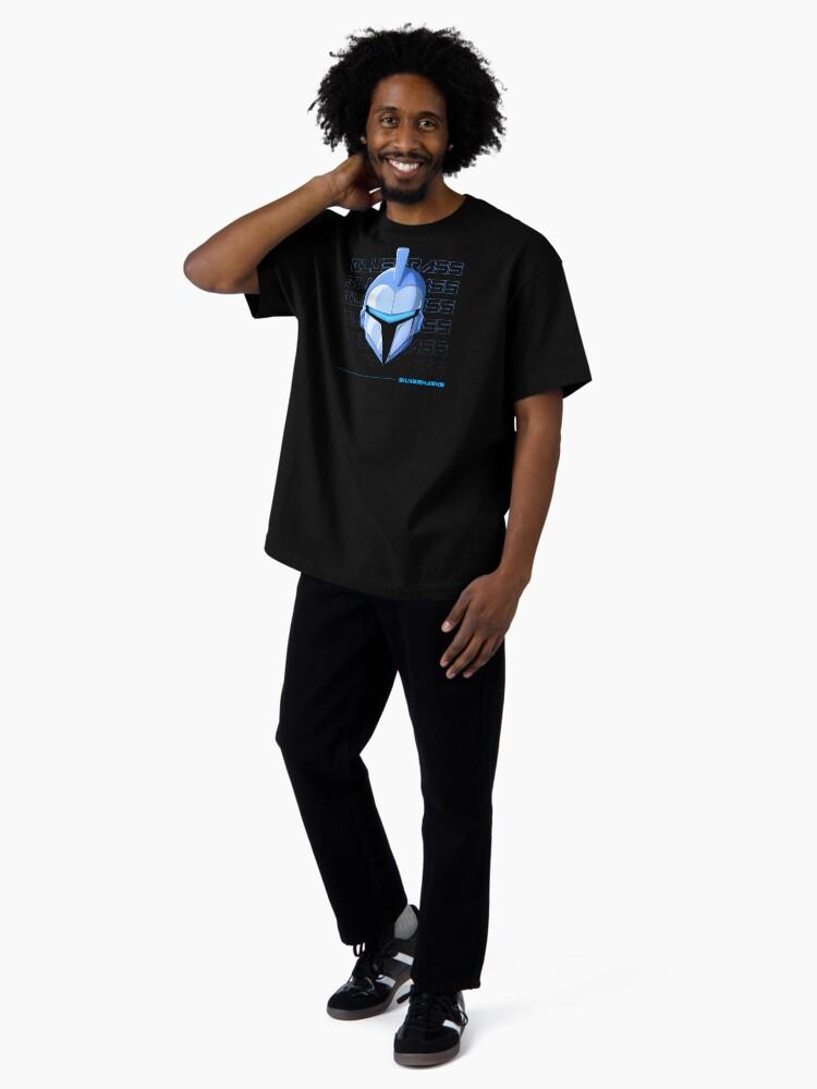 SilverHawks BlueGrass Type Design Oversized T-Shirt