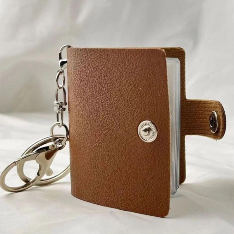 Модные Мини-Фотоальбомы Брелоки Прочный Держатель для Ключей из Искусственной Кожи Проекты для Термотрансферной Печати