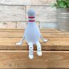 Yousheng Flexible Bowling Buddy Bowling Pin Ball Desk Buddy с шарнирными ножками, 3D-печатный орнамент на тему боулинга, подарки для любителей боулинга
