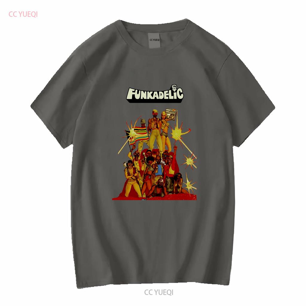 Funkadelic Джордж Клинтон Футболка Эдди Хейзел Основной Parliament pfunk Концерт Винтажный Постиранный Топ Для Повседневной Носки Мода