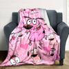 Courage Print Flannel Blanket High Quality Warm Comfortable Cover for All Seasons Perfect for Gifts Home Decor