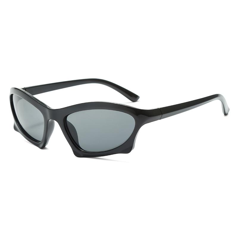 2 ШТ. Спортивные Солнцезащитные Очки Женские Y2K Тренды Панк Солнцезащитные Очки Мужские Ретро 2000-е Роскошный Бренд Цельные Специальной Формы