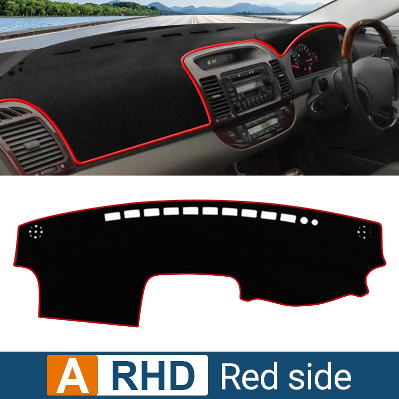 Автомобильные аксессуары для Toyota Camry 30 XV30 2002 2003 2004 2005 2006, крышка приборной панели, избегайте света, коврик, анти-УФ-ковер, нескользящий