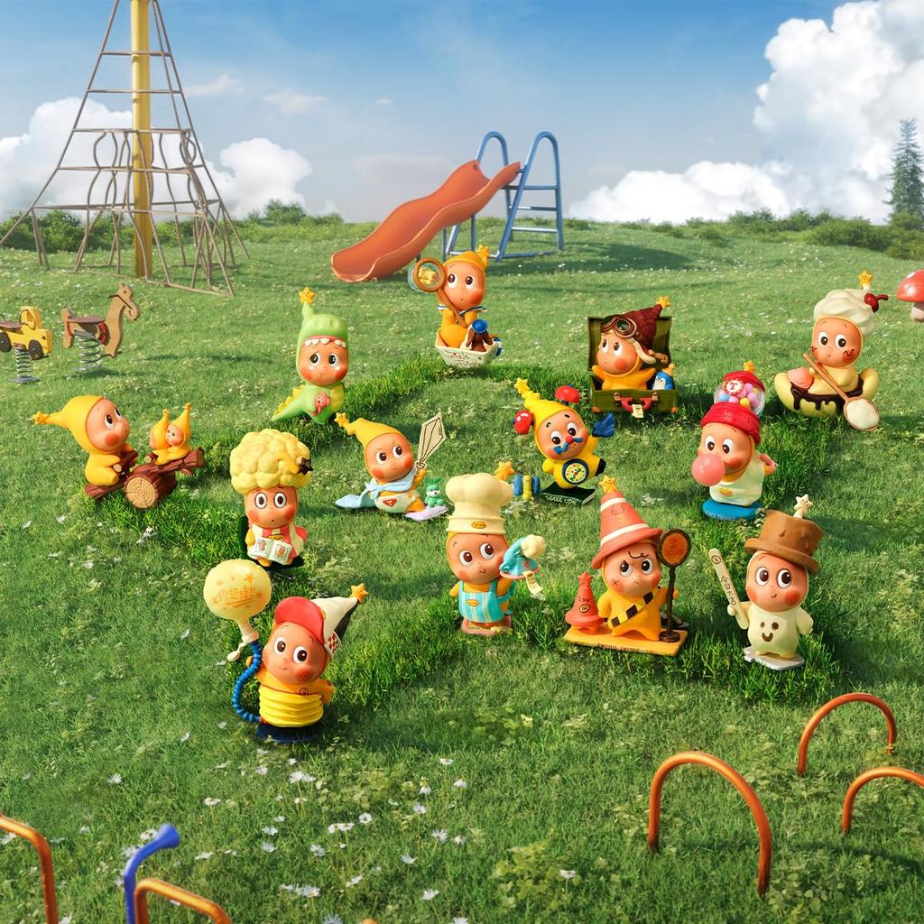POP MART Twinkle Twinkle Be a Little Star Series Pop Mart Gachapon Blind Box Figure Пластиковая модель Премиум-игрушка Мягкий винил ПВХ Оригинальный персонаж