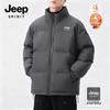 JEEP SPIRIT Unisex Winter Stand Collar Padded Jacket