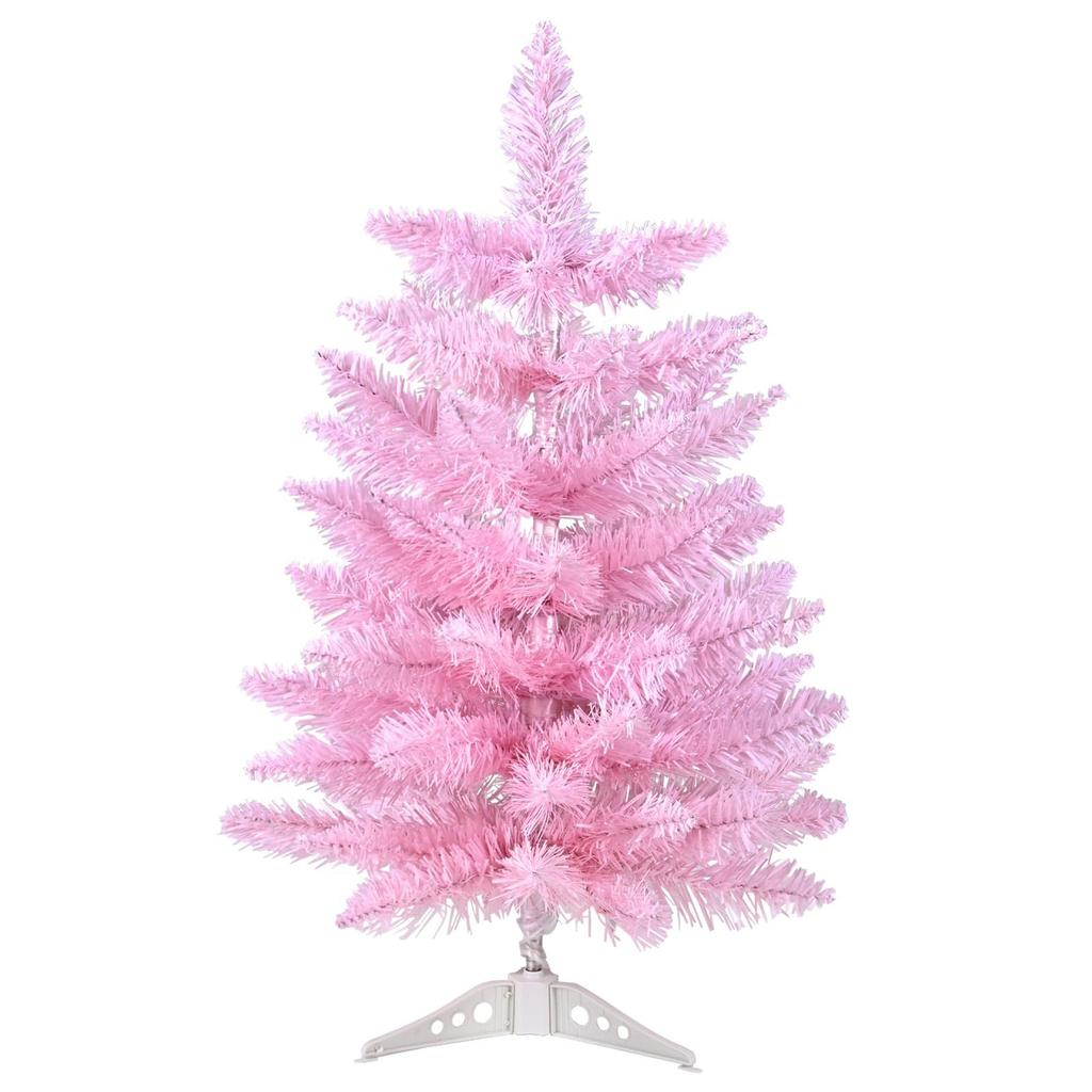 Xmas Decoration Window Ornaments Artificial Christmas Tree Pink Rose Red Christmas Tree Decorations Christmas Decoration Gift