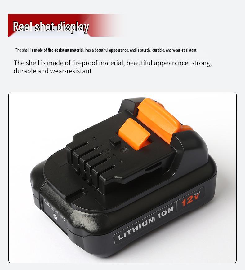 Замена 12-вольтного аккумулятора Dewalt для DCB120 и ручных электроинструментов Wei