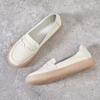 Fujin 2.5cm Genuine Leather Comfy Oxfords Summer Ladies Soft Soled Moccasin Luxury Shallow Flats Ethnic Woman Elegance Shoes