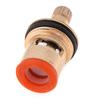 1Pcs 1/2" 20 Teeth Ceramic Tap Cartridge Disc Quarter Turn Valve Replaceme
