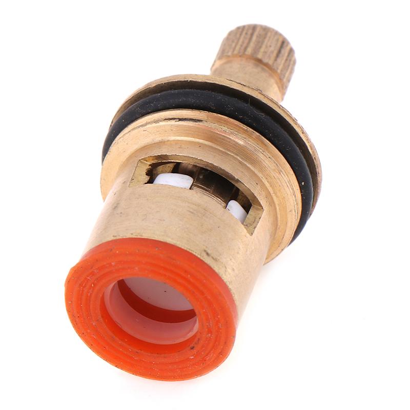 1Pcs 1/2" 20 Teeth Ceramic Tap Cartridge Disc Quarter Turn Valve Replaceme