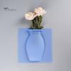 3/6 шт. настенное крепление силиконовая ваза многоразовая самоклеящаяся для домашнего офиса внутреннего холодильника окна настенные подвесные растения ваза для цветов наклейка украшение