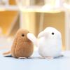 Плюшевый брелок-киви с мягким коротким мехом, милый подвес-животное для сумки, для детей и коллекционеров