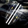 BQIXN1 2Pcs Car Rearview Mirror Rain Eyebrow PVC Sunshade Rainproof Sticker Accessory For Chevrolet Cruze Colorado Spark Captiva Malibu