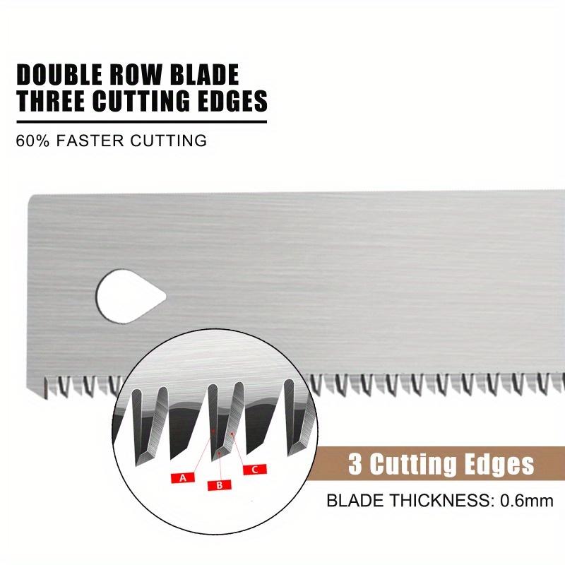 6-дюймовая пила для резки заподлицо, плоская пила с деревянной ручкой, точная бытовая деревообработка, инструмент для резки заподлицо для сада, обрезки, украшения, бытовые пилы