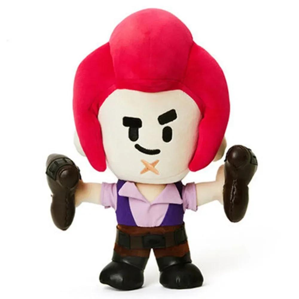 Brawl Plush Spike Shelly Clot Leon Poco Stars Мягкие игрушки Подушки Куклы Игровые персонажи Для детей Подарки на день рождения