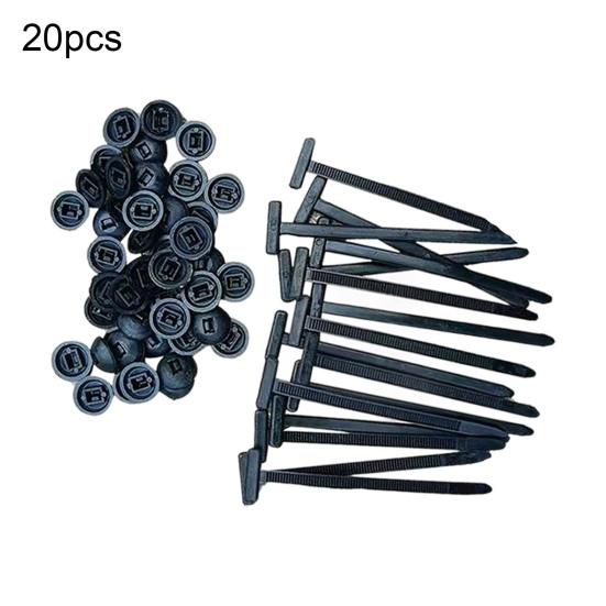 Сверхпрочные стяжки-хомутики с самоблокирующейся пряжкой для стяжки кабеля Универсальный пластиковый инструмент для стяжки кабеля для ежедневного ремонта автомобиля Организация проводов