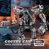Нетоксичные Sci-Fi Мех Воин Moc Кирпичи Игрушки Боевой Меха Костюм Модель Кино Броня Робот Строительные Блоки Фигурки Действия Подарки Для Ребенка Взрослого
