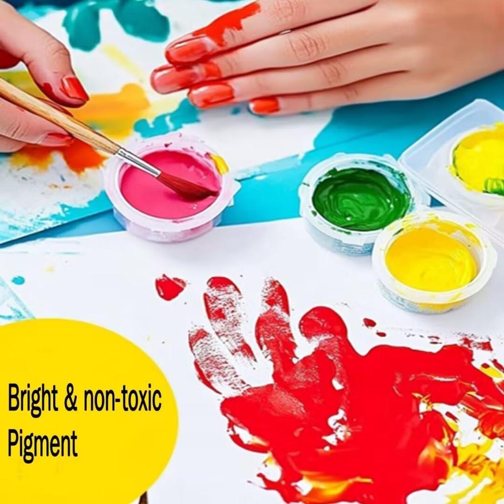 Tulip DIY Paint by Numbers for Adults Flower Leaves DIY Digital Oil Painting Acrylic Paint Leisurely Painting Kits Canvas Wall Art Colorful Flower