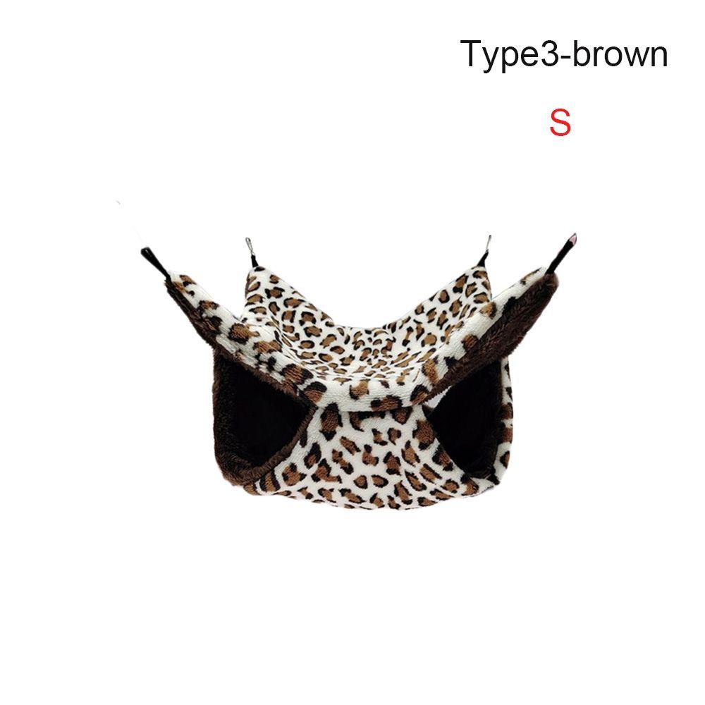 Двухслойный утолщенный спальный мешок для мелких животных, теплая клетка, домик для морской свинки, гнездо для хомяка, гамак