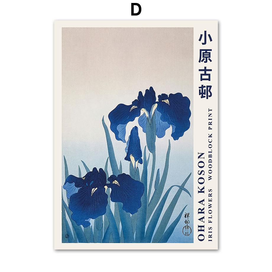 Лотос, рыба, журавль, Анри Матисс, постеры и принты, настенная живопись на холсте для гостиной, декоративные картины в японском стиле