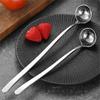 Stainsless Steels Dessert Spoon Long Handle Tea Coffee Stirring Spoons Kitchen Mixings Spoon for Dessert Milkshakes Salad