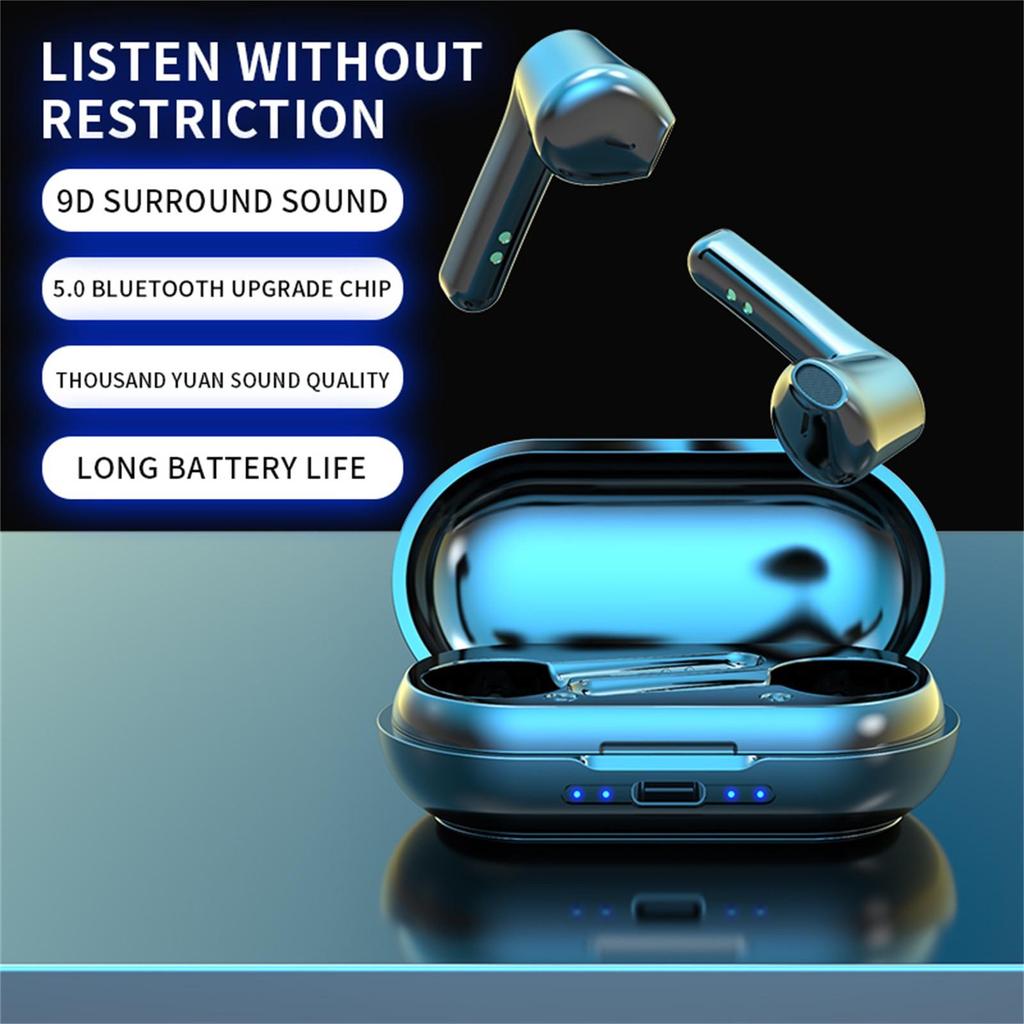 LB-20 Headphone Bluetooth 5.0 Mini Earbuds Waterproof Wireless Sports Headsets