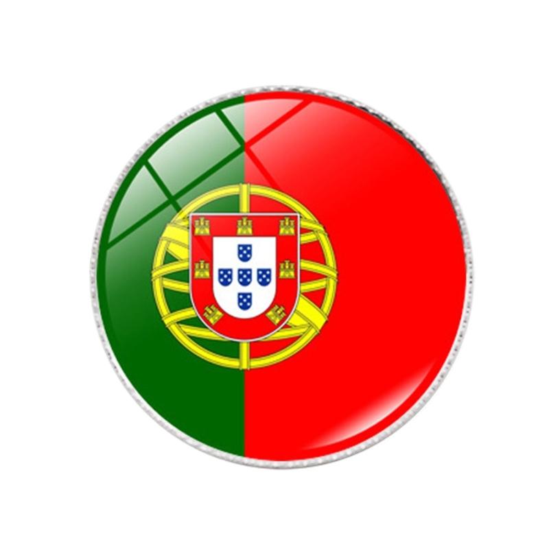 Красочные металлические значки-флаги Стильные значки с национальными флагами Портативные значки на лацкан рубашки Модные броши Аксессуар