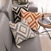 Nordic Ins Style Moroccan Tufted Pillow B&B Light Luxury Embroidery Cushion Removable Washable Tassel Home Pillow Cover