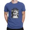 Мужские футболки FNAF F-Fazbears Crazy Tees С коротким рукавом С круглым вырезом Хлопок С графическим принтом Верх
