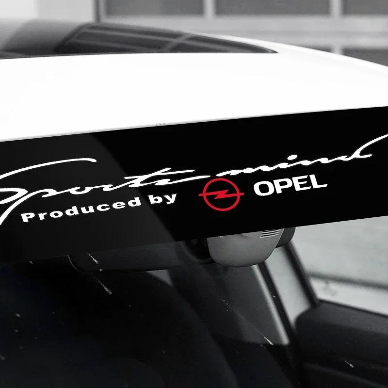 VKXG1 Car Windshield Sticker Decal For Opel Astra H G J Insignia Mokka Zafira Corsa Vectra C D Antara Combo Auto Styling Accessories