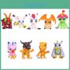 9 шт. Фигурки Digimon Adventure ПВХ Игрушки Рождественские подарки Топперы для торта Коллекционные