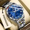 Top Brand Fashion New Men's Watch Luxury Double Calendar Quartz Luminous Waterproof Men's Watch