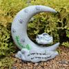 Resin Pet Memorial Stone Cat Passing Away Bereavement Gifts Cat Memorial Gifts  Garden