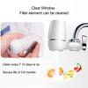 1 комплект, фильтр для воды для крана с разъемом, двойные выходы, прозрачное окно, многослойная фильтрация, ванная, кухонная раковина, очиститель воды, устройство для фильтрации
