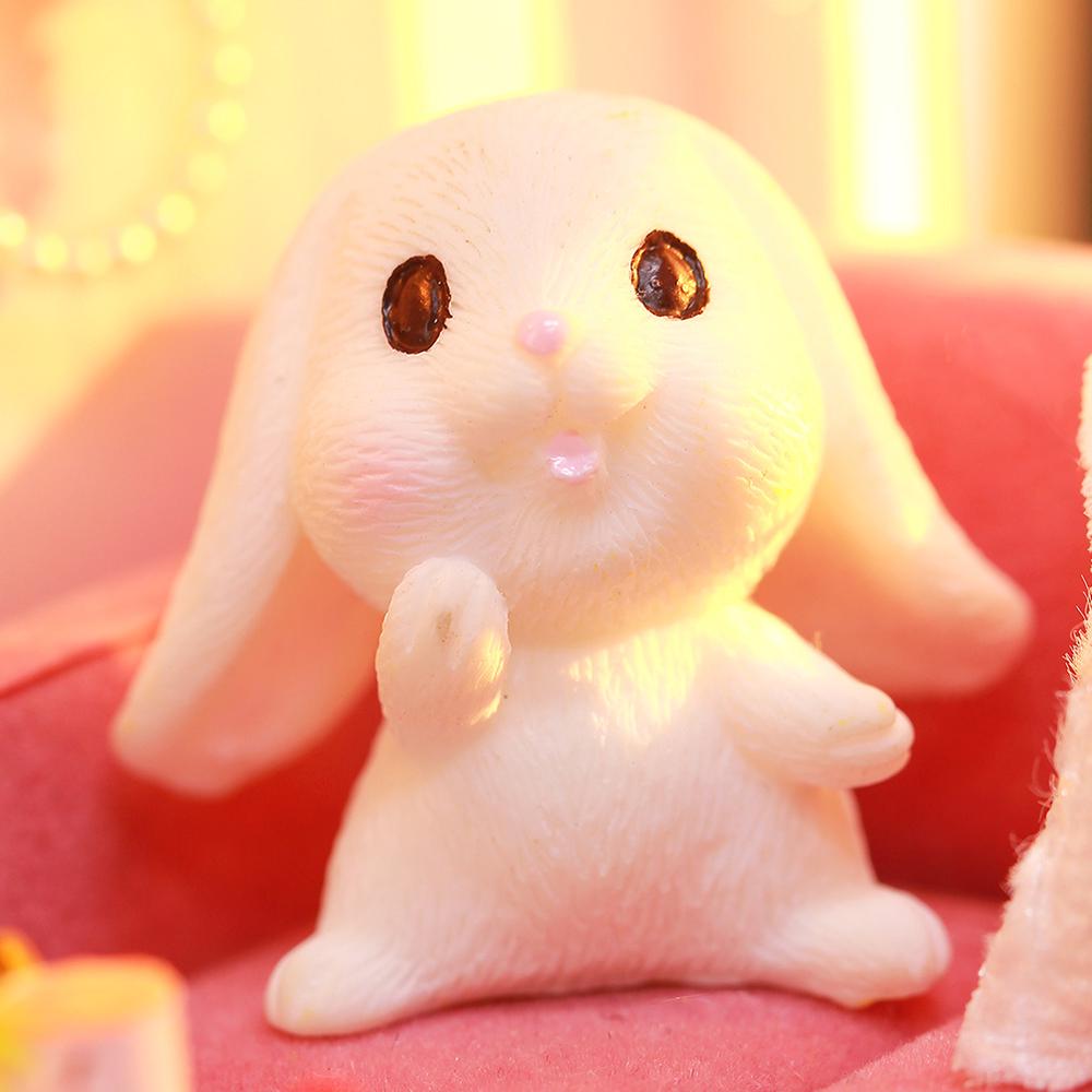 Миниатюрный кукольный домик DIY с мебелью и светодиодной подсветкой 3D деревянный кукольный домик креативные подарки на дни рождения фестивали Рождество