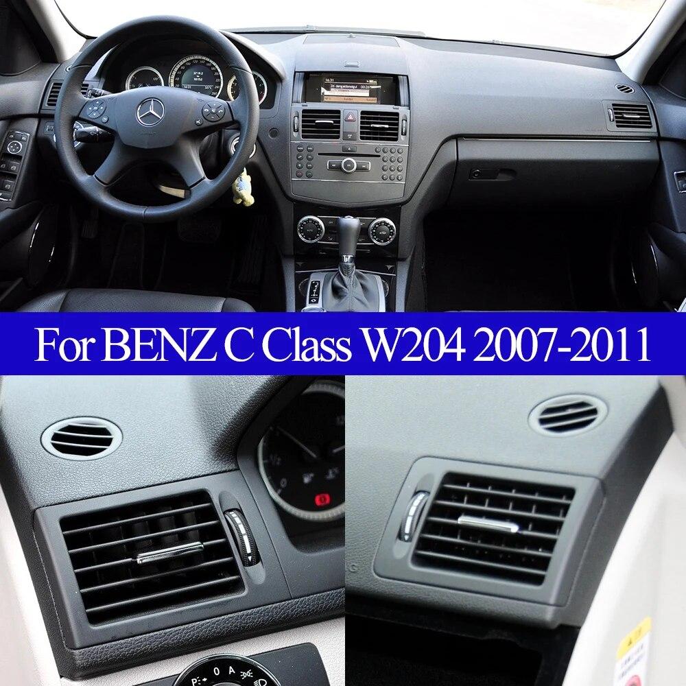 LHD RHD W204 Кондиционер AC Вентиляционная решетка Выходная панель для Mercedes Benz C Class 180 200 220 230 260 300 350 2007-2011