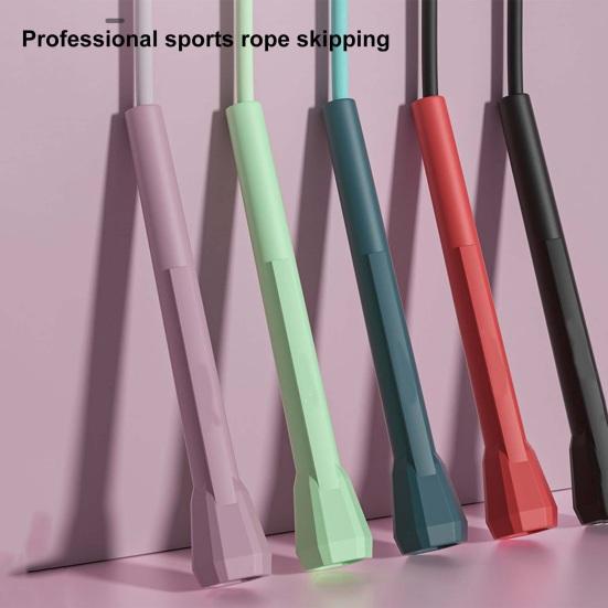 Скакалка Регулируемая длина Эргономичная ручка Легкая Не запутывающаяся Удобный хват Потеря веса Для помещений