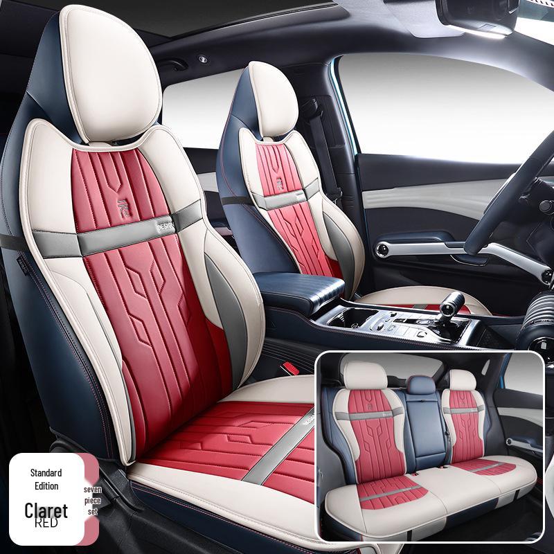 BYD PLUS All-Season Seat Cushion Set with Lumbar Support, Custom Fit for Specific Car Models