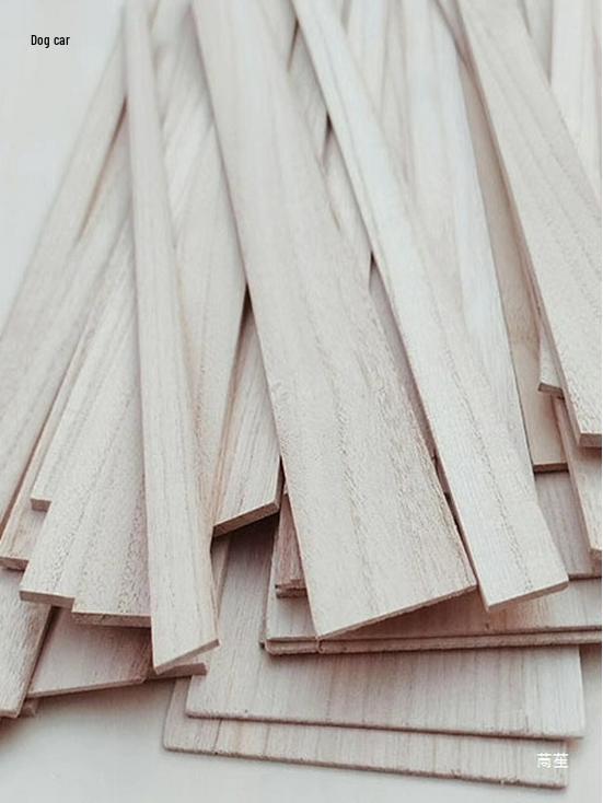 Paulownia Wood Board Strips for DIY Model Making and Architectural Projects