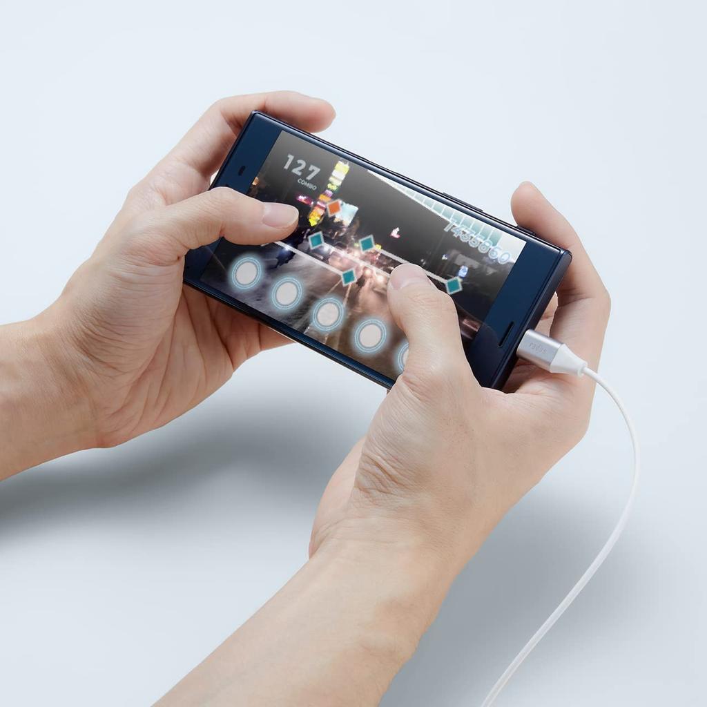 Radius Earphones for Android and with Remote and HP-NEL12C Type-C In-Ear iPad, Mic, Hands-Free, USB-C, HP-NEL12CW (White)