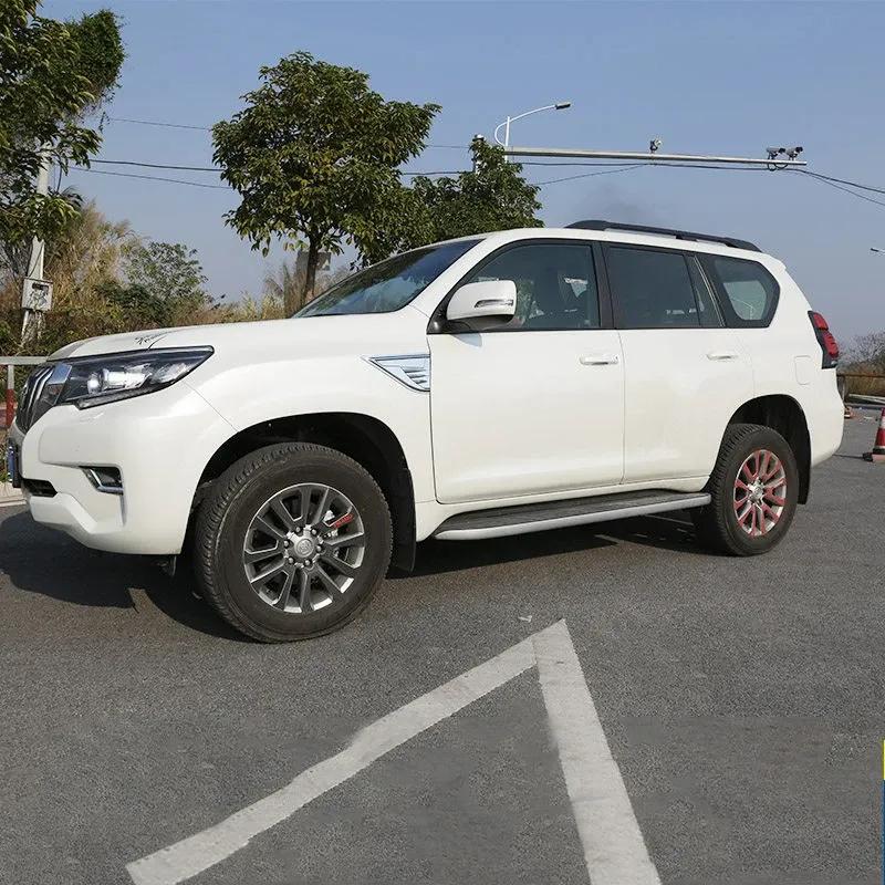 Для Toyota Land Cruiser Prado 150 2018- Аксессуар Автомобильная накладка на вентиляционное отверстие боковой части двигателя переднего крыла Наклейка-жабры