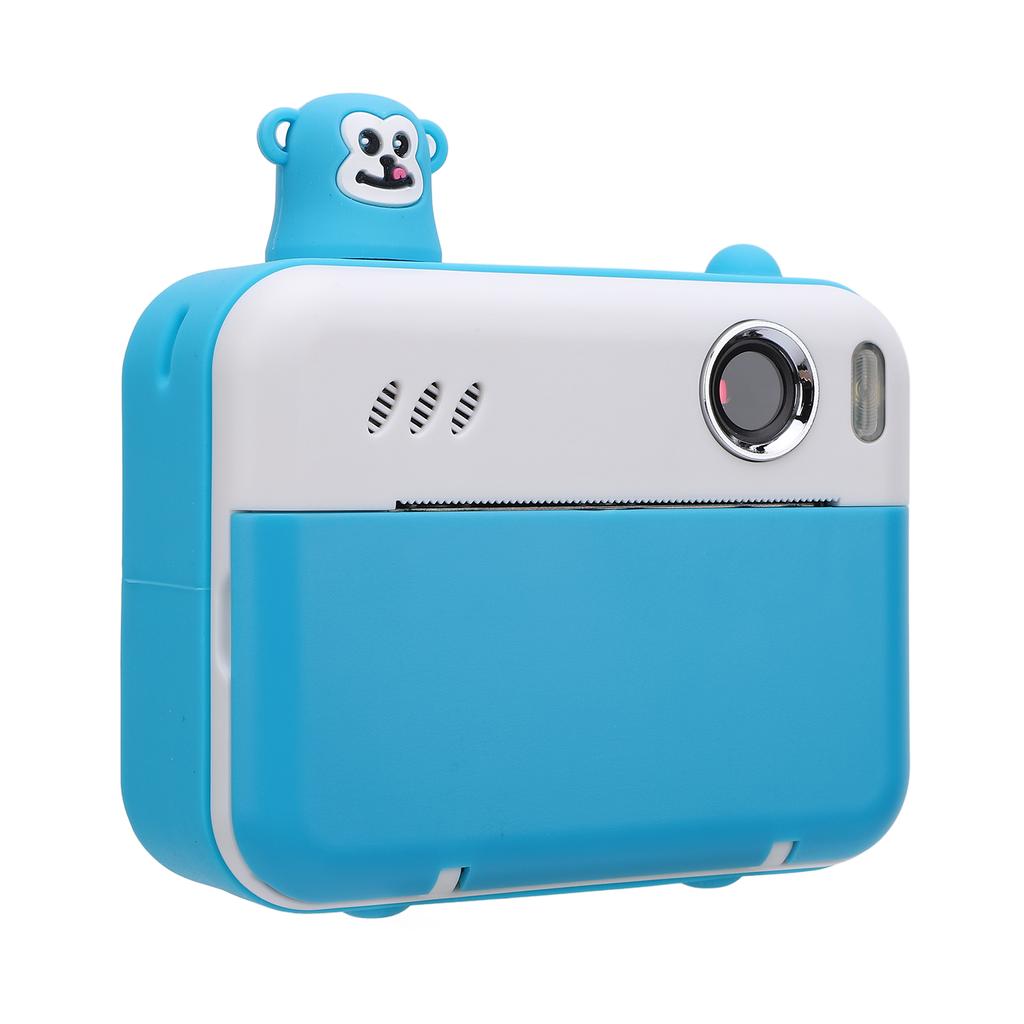 Instant Film Camera 1080P 8MP Front and Rear Shoot Multifunctional Thermal Camera MP3 Player Gift